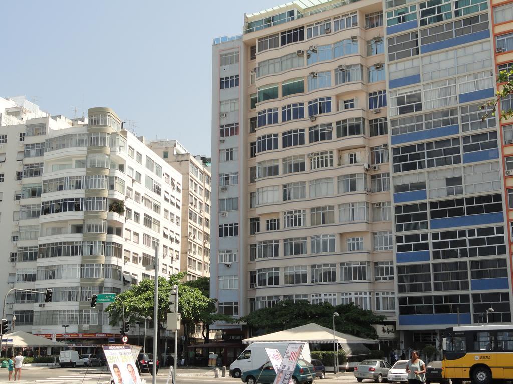 Апартаменты Oceanfront Copacabana Рио-де-Жанейро Экстерьер фото