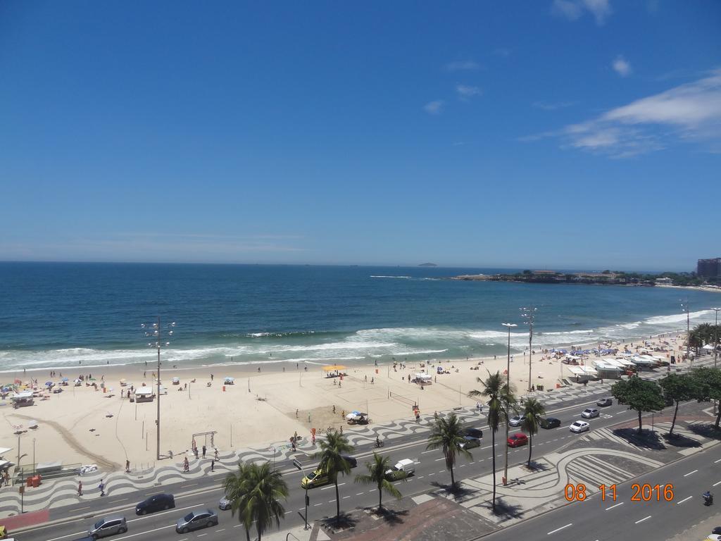 Апартаменты Oceanfront Copacabana Рио-де-Жанейро Экстерьер фото