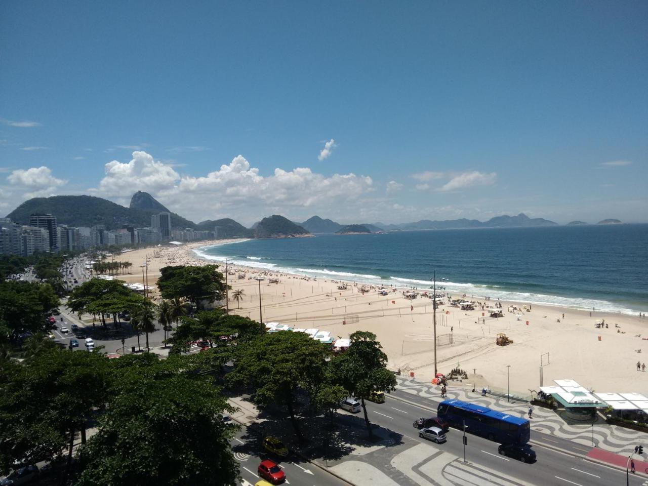 Апартаменты Oceanfront Copacabana Рио-де-Жанейро Экстерьер фото